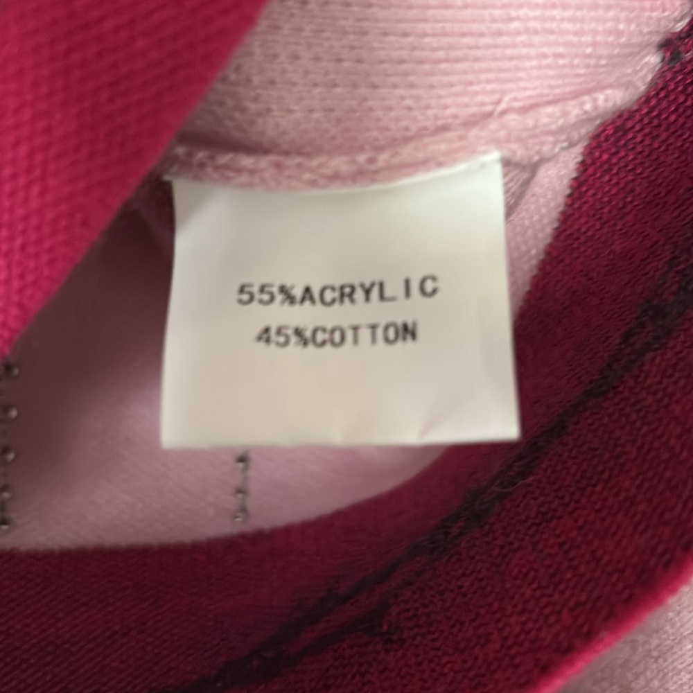 QUEEN OF SPARKLES Pink Rose Embellished Cardigan - Picture 9 of 9